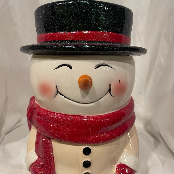 New Yankee Candle Snowman Candle Holder